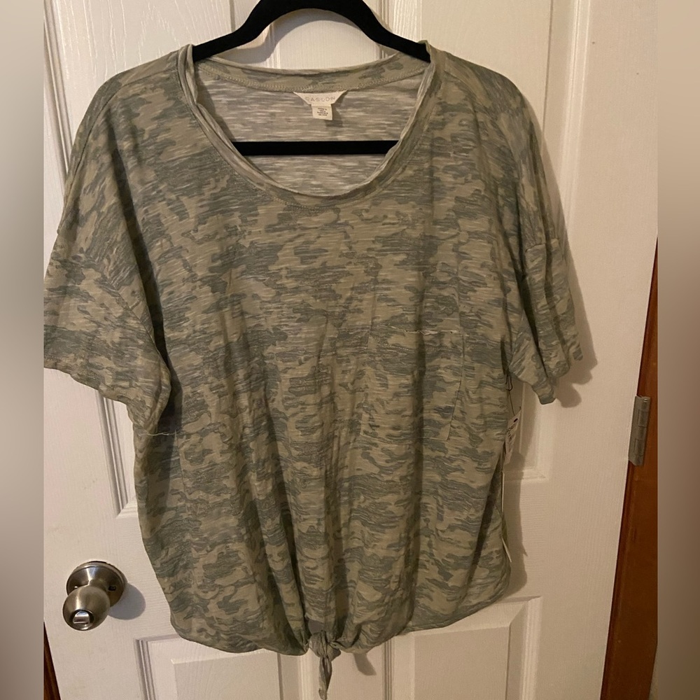 Caslon 2x light camp top